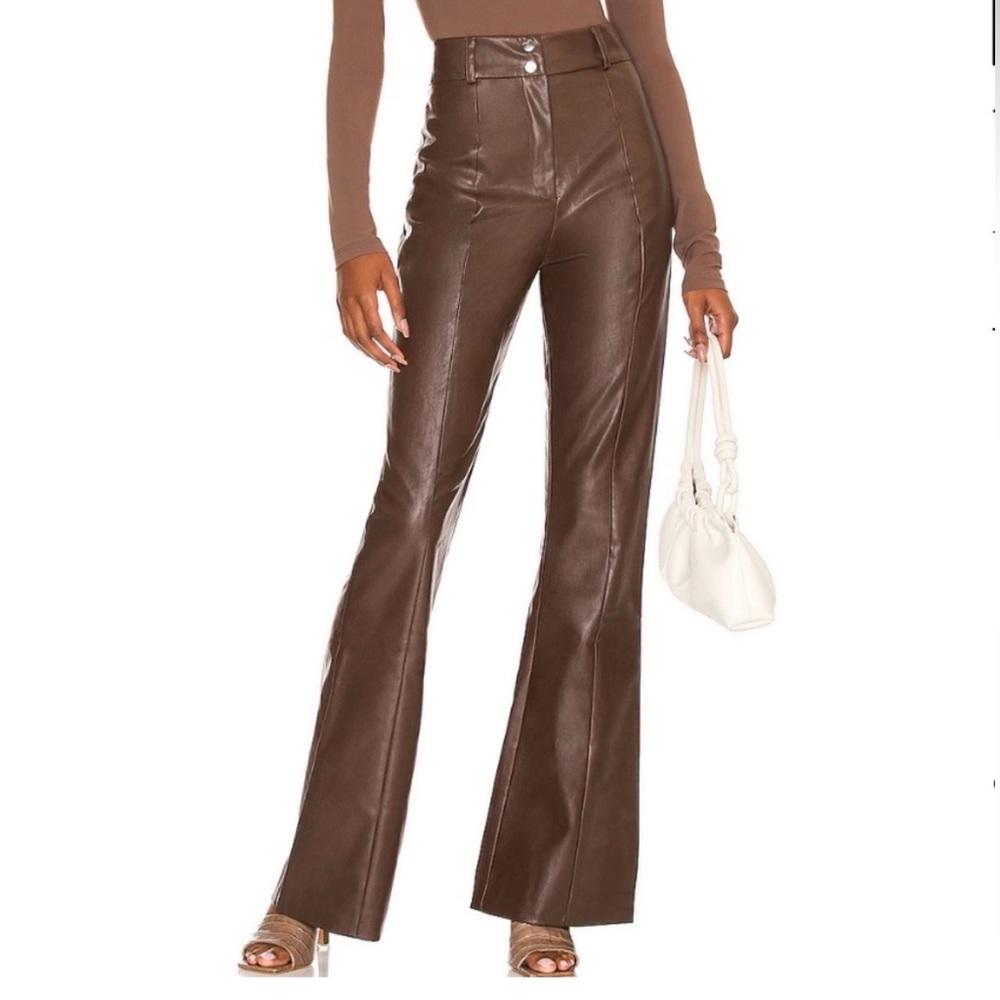 NWT Brown Majorelle Pants - Sold out on Revolve!